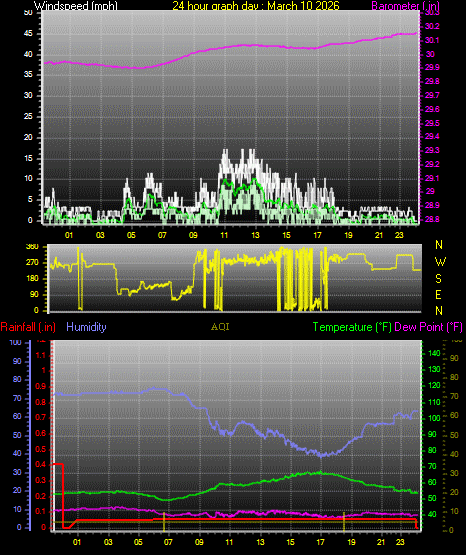 24 Hour Graph for Day 10